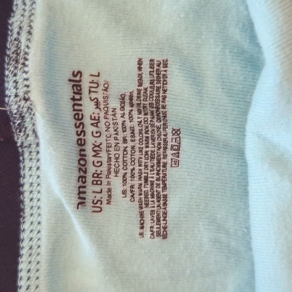 Amazon Essentials Boxer Brief New Baby Blue Large - Picture 2 of 2